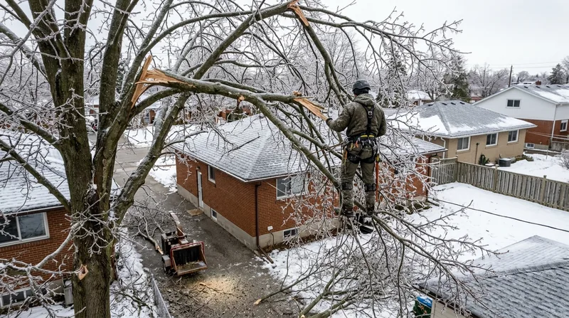 Storm Damage Cleanup Kitchener