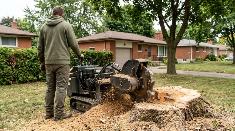 Stump Grinding Kitchener